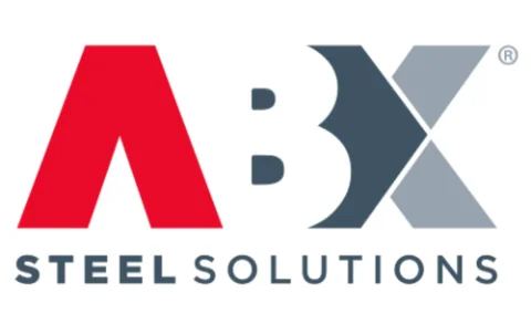 Logo de ABX Steel Solutions, cliente de MZS Colectores