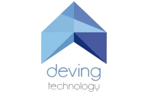 Logo de Deving Technology, cliente de MZS Colectores