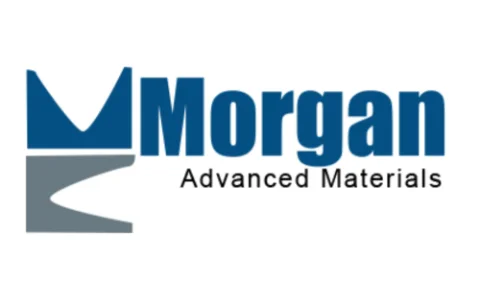 Logo de Morgan Advanced Materials, cliente de MZS Colectores