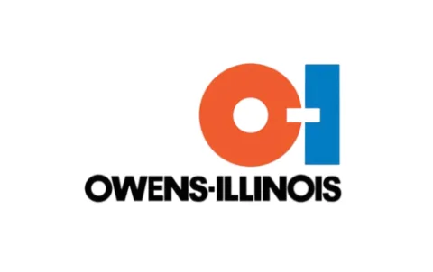 Logo de Owens-Illinois, cliente de MZS Colectores